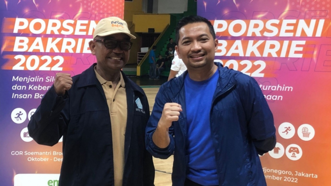 Resza Adikreshna (kanan) dan Joel F Rasti (kiri)