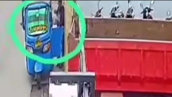 Video viral kasus penculikan anak di Gunung Sahari, Jakarta.