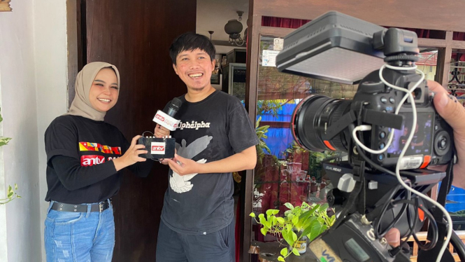 ANTV menyambangi warga di daerah Petemon Kecamatan Sawahan, Slamet.