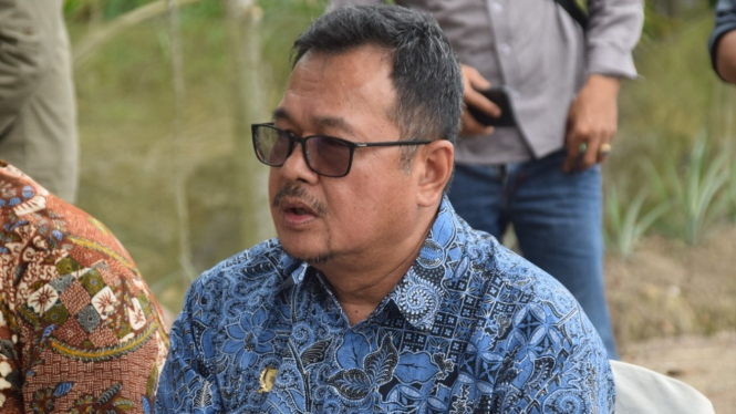 Kepala Pusat Penyuluhan Pertanian (Kapusluhtan), Bustanul Arifin Caya