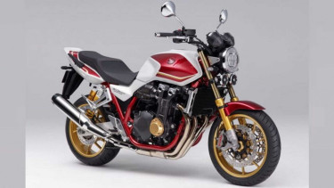 Ilustrasi gambar motor Honda CB1300 edisi terbatas