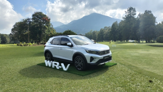 Tampilan mobil Honda WR-V 