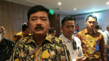 Menteri ATR Hadi Tjahjanto.