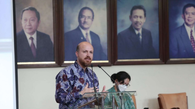 Putra Presiden Erdogan, Bilal Erdogan saat di UGM.