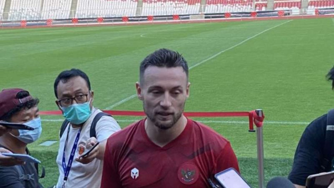 Gelandang Timnas Indonesia, Marc Klok