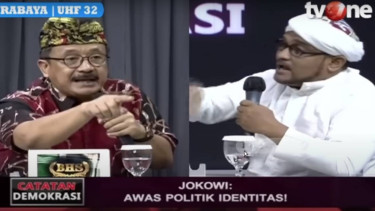 Debat panas pegiat medsos Rudi Kamri dengan Novel Bamukmin.