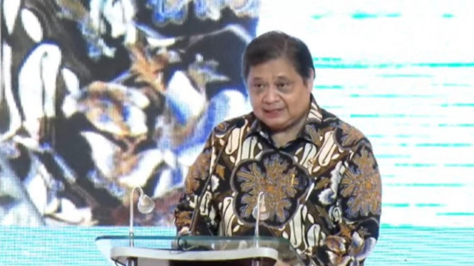 Menteri Koordinator Bidang Perekonomian Airlangga Hartarto.
