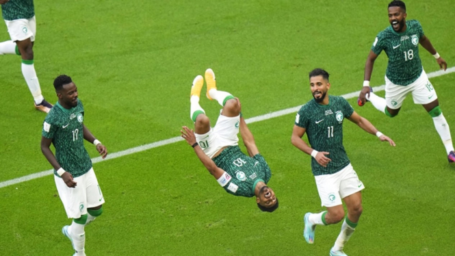 Penyerang Timnas Arab Saudi, Salem Al-Dawsari
