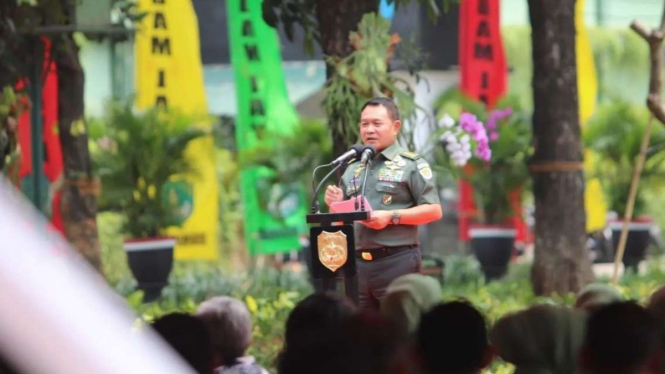 Kepala Staf Angkatan Darat (KSAD) Jenderal Dudung Abdurachman