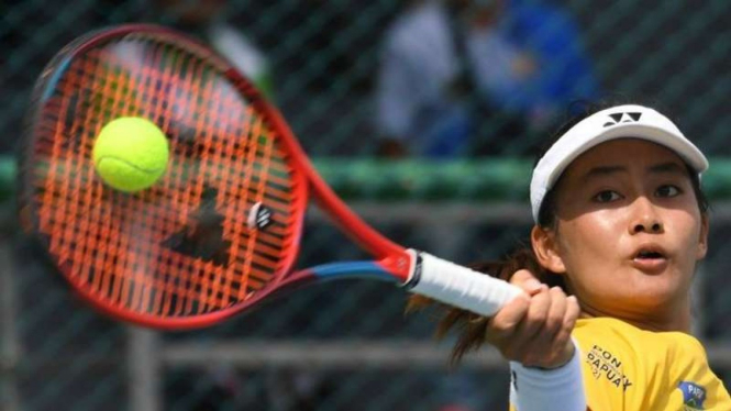 Petenis putri Indonesia Priska Madelyn Nugroho