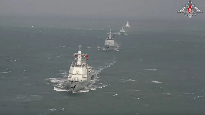 China dan Rusia Latihan Militer Bersama.