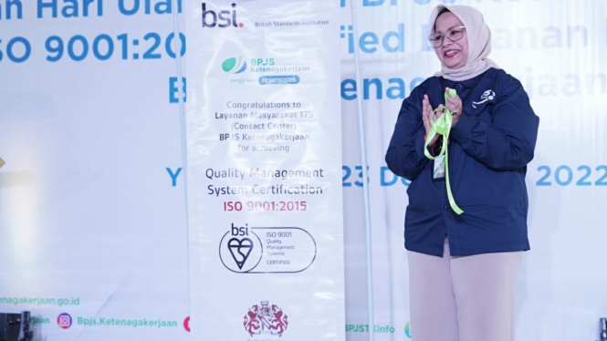 BPJS Ketenagakerjaan raih sertifikat ISO 9001:2015
