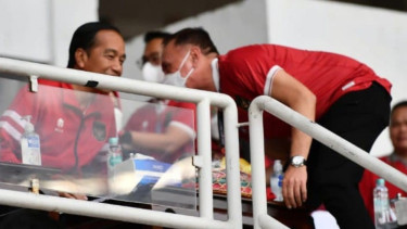 Presiden Jokowi dengan Mochamad iriawan