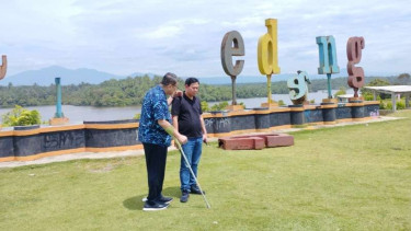 Wakil Ketua DPD RI Sultan B Najamudin dan Dubes negara Seychelles Nico Baritho