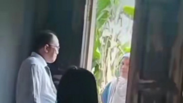 Tangkapan Layar video viral warga tolak jemaat gereja rayakan natal di rumah pribadi.
