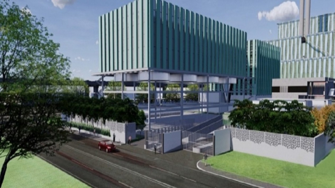 Ilustrasi proyek pengelolaan sampah-Intermediate Treatment Facility (ITF) Sunter