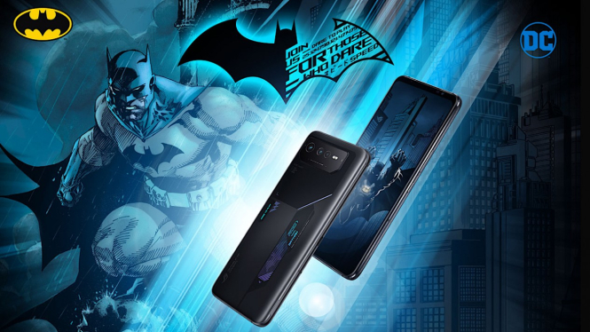Asus ROG Phone 6 Batman Edition.
