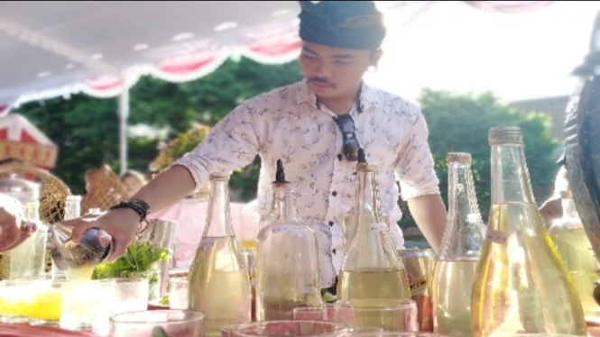 Ilustrasi arak bali