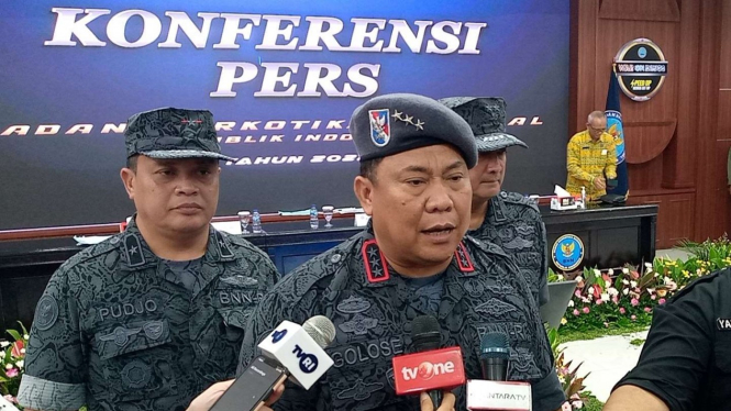 Kepala Badan Narkotika Nasional (BNN), Komjen Pol Petrus Reinhard Golose.