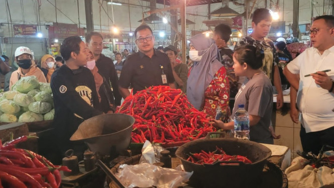 Kementan monitoring dan kawal pangan pokok di Cirebon