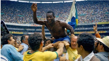 Pele Mantan pemain Brazil