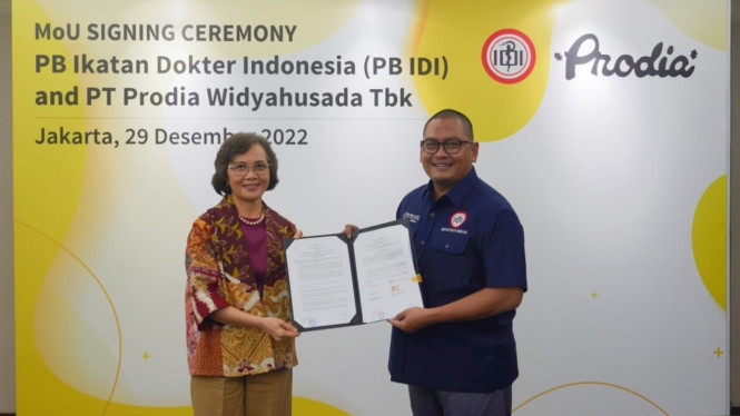 MoU Signing Ceremony PB IDI and Prodia