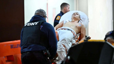 Polisi muda yang dibacok oleh ekstrimis islam di New York