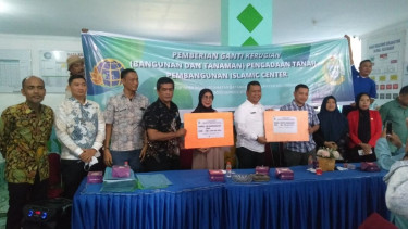 Proses ganti rugi lahan pembangunan Islamic Center di Kabupaten Deli Serdang