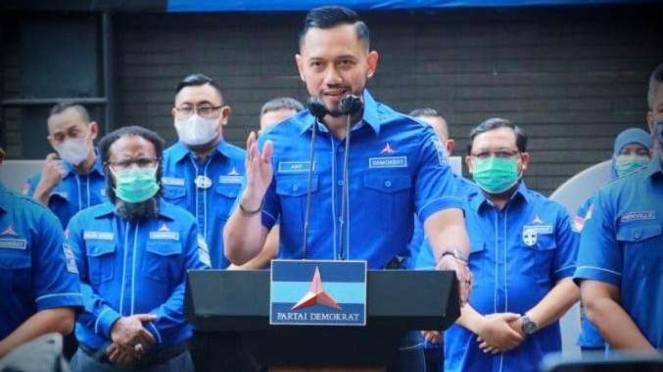 Ketua Umum Partai Demokrat Agus Harimurti Yudhoyono atau AHY.