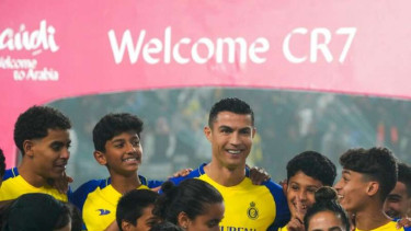 Cristiano Ronaldo diperkenalkan sebagai pemain Al Nassr