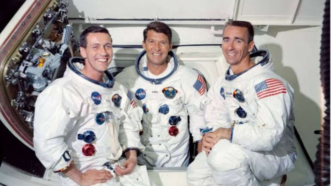 Para kru Astronot Apollo 7.