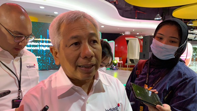 Director and Chief Regulatory Officer Indosat Ooredoo Hutchison (IOH) Muhammad Danny Buldansyah.