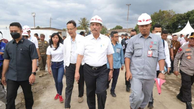Menko Marives Luhut Binsar Pandjaitan.