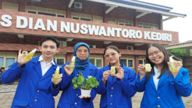 Mahasiswa Udinus Berhasil Membuat Sabun Mandi Berbahan Organik