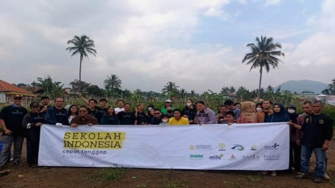 ILUNI FTUI Bangun dan Rehab Sekolah Terdampak Gempa di Cianjur