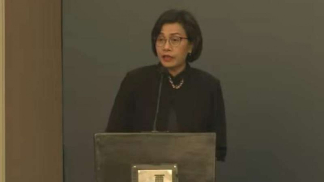 Menteri Keuangan Sri Mulyani Indrawati.
