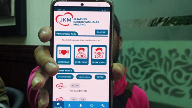 Mahasiswa UB Ciptakan Aplikasi JKM Deteksi Dini Penyakit Jantung