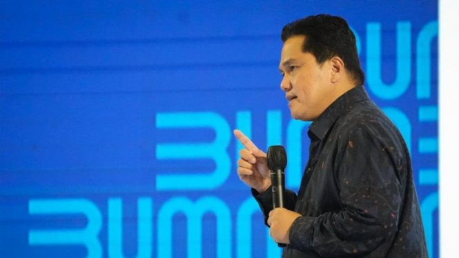 Menteri BUMN Erick Thohir.