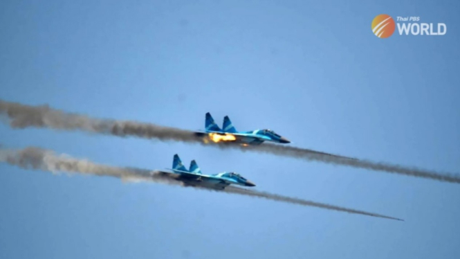VIVA Militer: Dua jet tempur militer Myanmar menembakkan rudal