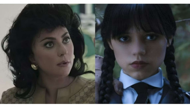 Lady Gaga dan Jenna Ortega