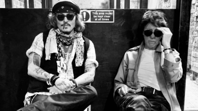 Johnny Depp dan Jeff Beck