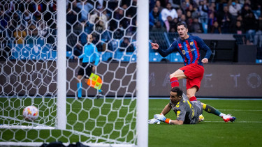 Bomber Barcelona bobol gawang Real Betis