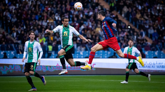 Semifinal Piala Super Spanyol Real Betis vs Barcelona