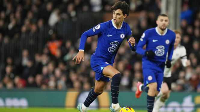 Aksi Joao Felix di laga Fulham vs Chelsea