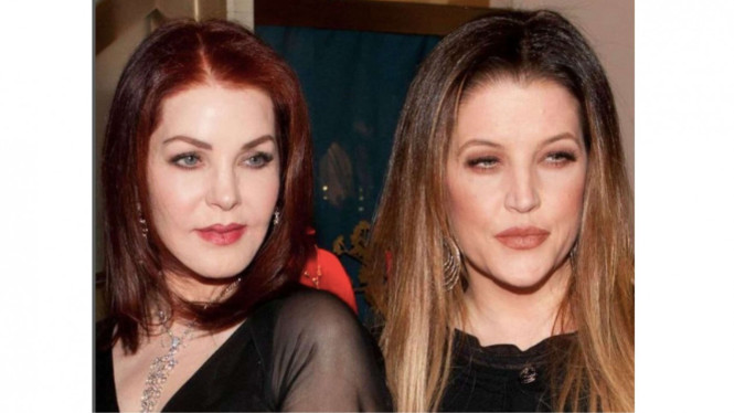 Priscilla Presley dan Lisa Marie Presley