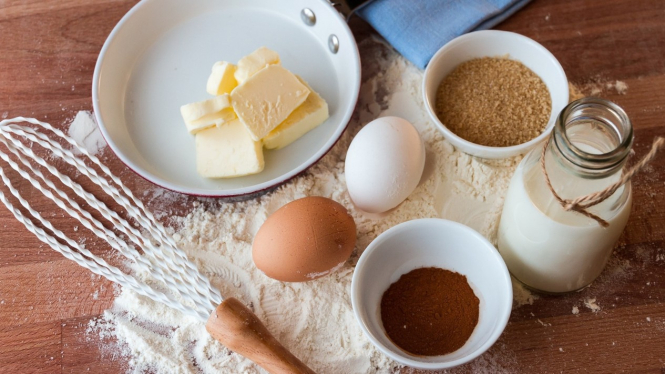Susu evaporasi untuk bahan pembuat kue dan makanan