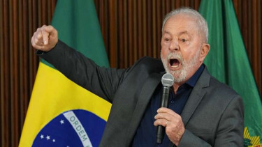 Presiden Brasil Luiz Inacio Lula da Silva