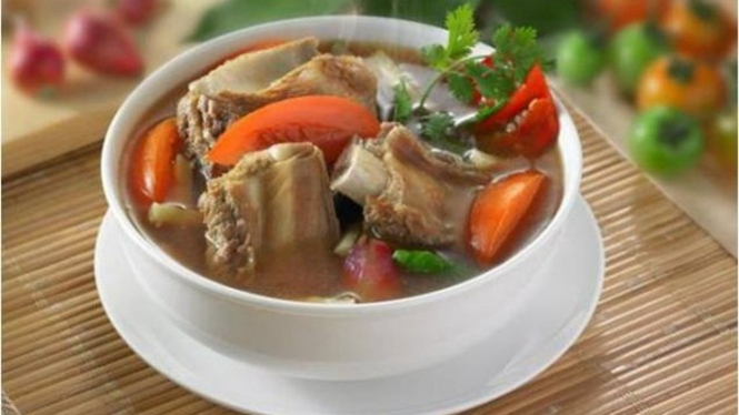 Ilustrasi sop iga.