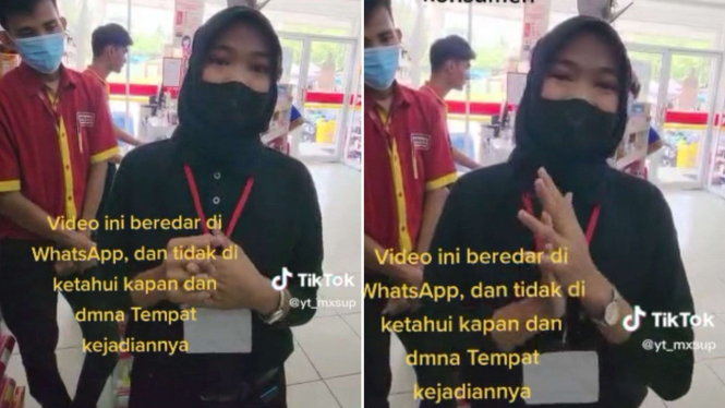 Calon Karyawan Alfamart Ini Nangis Sesenggukan Gegara Tak Sapa Customer