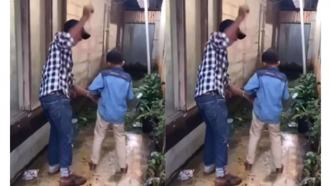 Bocah kebelet buang air kecil saat lomba lato-lato